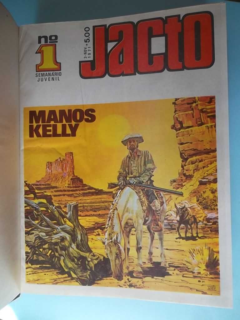 "JACTO" (1971) - Coleção completa encadernada.