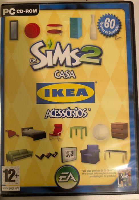 Pack 4 jogos Sims 2 para computador