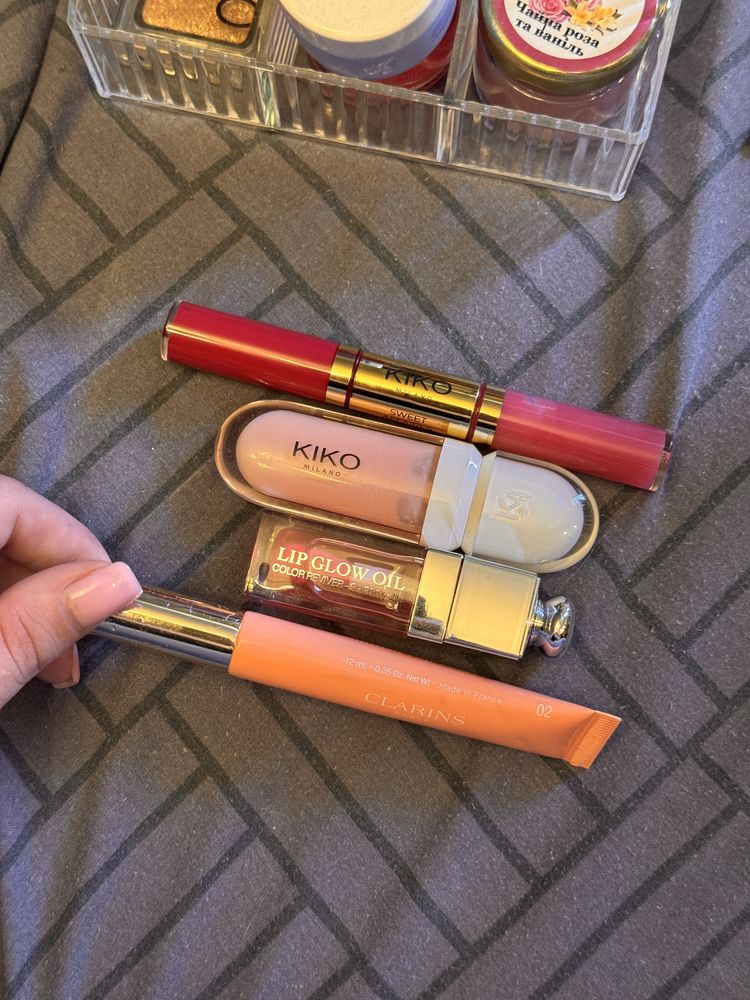 Блеск для губ Dior Clarins Kiko