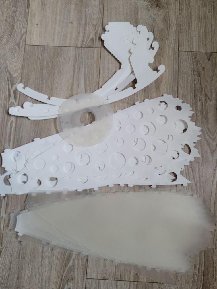 Lampa sufitowa składana