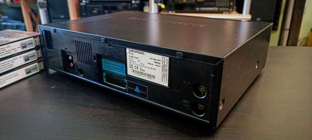 HiFi стерео відеомагнітофон GRUNDIG GV 640 HIFI 6 голів! + пульт