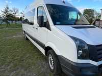 Volkswagen Crafter 9 osobowy Rampa Dla Niepelnosprawnych Long