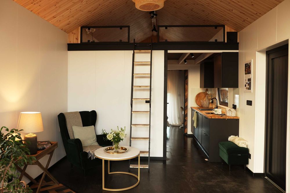 Eco Small House - Dom mobilny / modułowy całoroczny pod klucz, 35m2