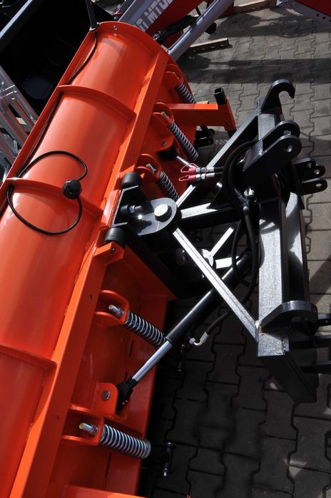 Pług śnieżny prosty komunalny 2,6m do śniegu zgarniacz