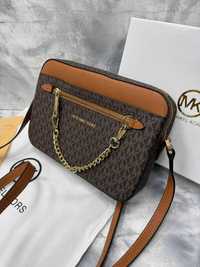 Сумка Michael Kors Jet Set Large Logo Crossbody