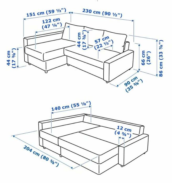 Kanapa Friheten Ikea - oddam za darmo