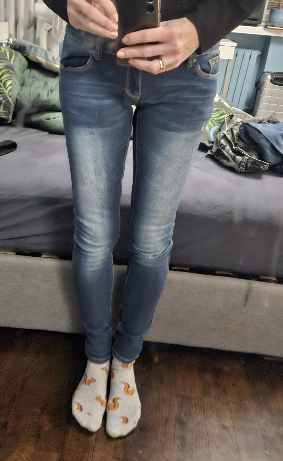 Spodnie jeansowe 36 s Toxik3 jeans pushup push up