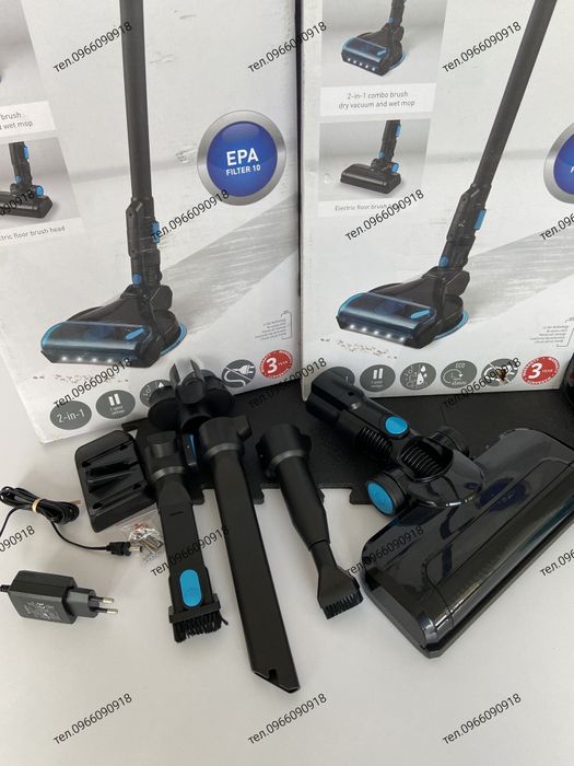 НІМЕЧЧИНА акумуляторний пилосос, бездротовий, вологе і сухе SILVERCRES