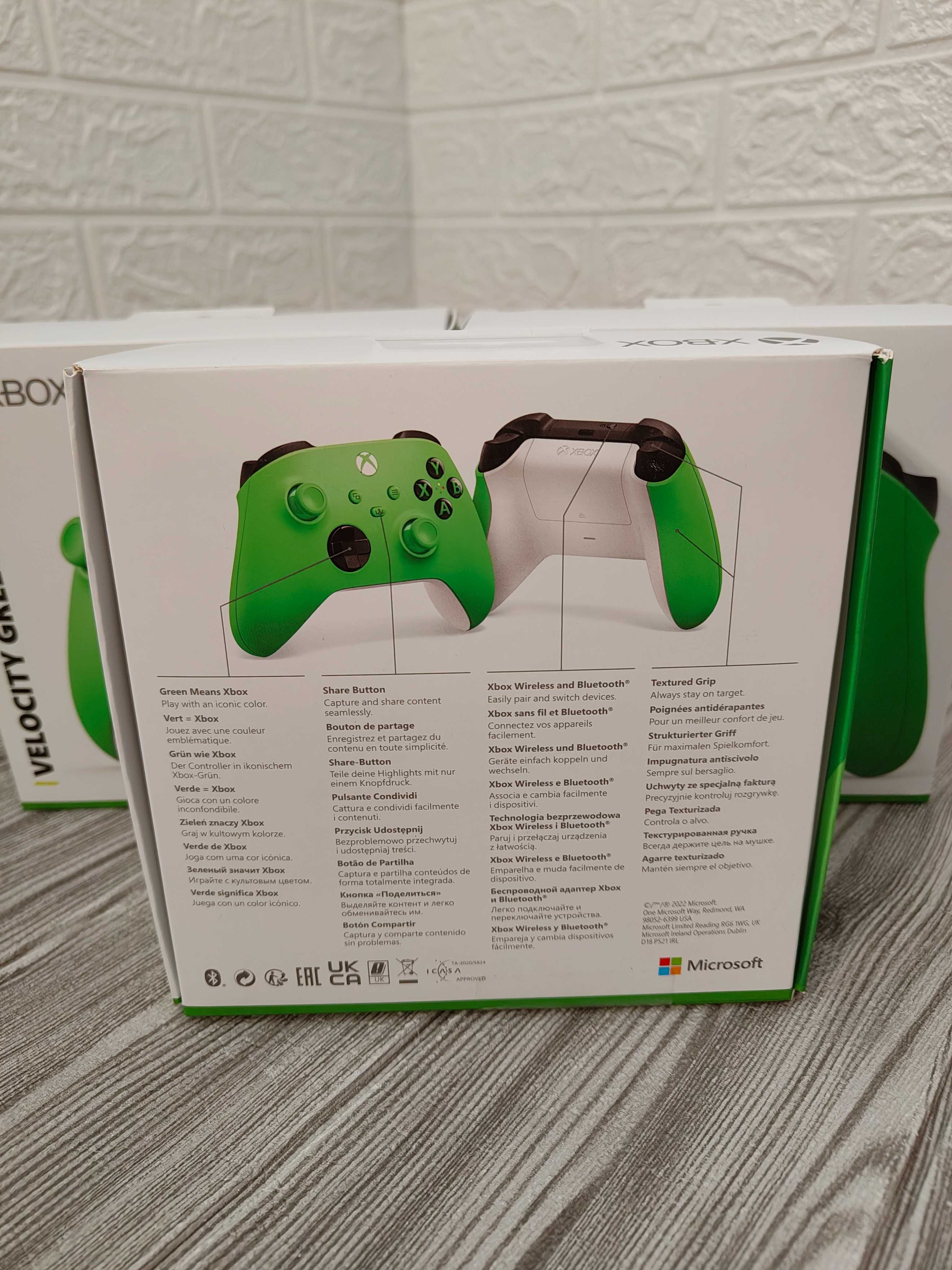 Гарантія. Геймпад Microsoft Xbox Controller Velocity Green