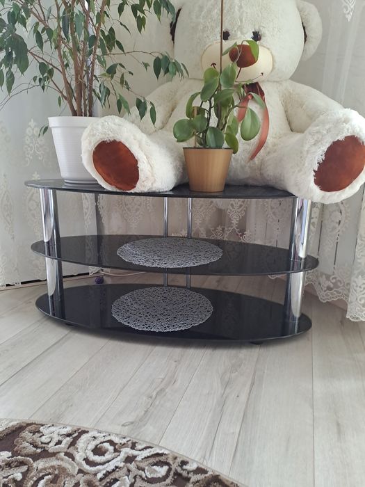 Тумба скляна,столик