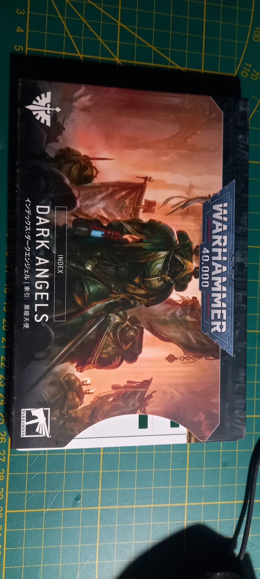 Warhammer 40 dark Angels codex i datacards