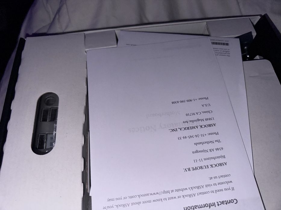 Asrock B860I WiFi Intel B860 LGA 1851 (Socket V1) mini ITX