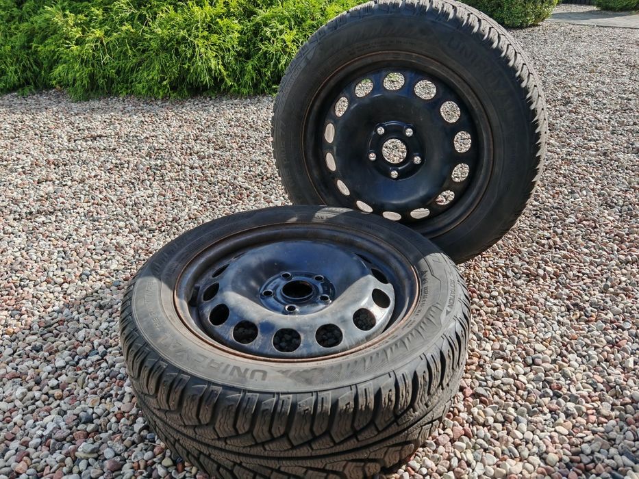 Koła Skoda 5x112 z oponami zimowymi Uniroyal 4szt.