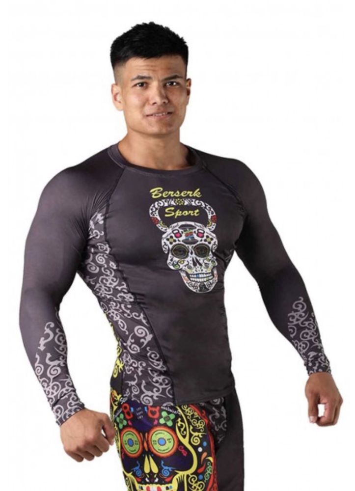 Рашгард BERSERK SPORT Cross Skull black