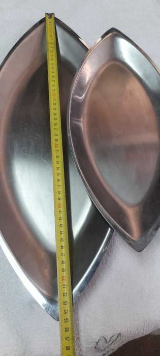 Conjunto de duas travessas Inox