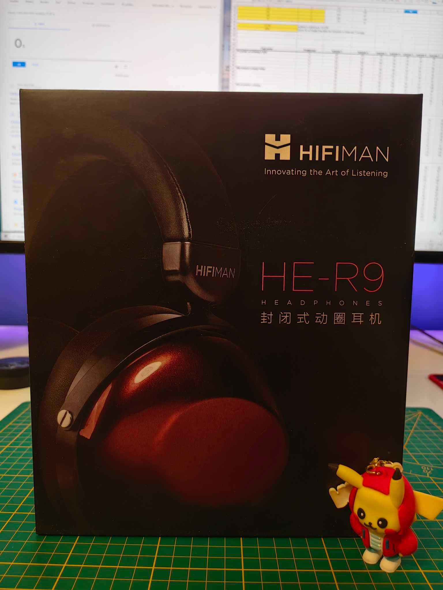 HiFiMAN HE-R9 piękne audiofilskie słuchawki dynamiczne