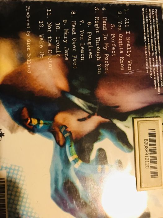 CD ALANIS Morisette Jagged Litle Pill