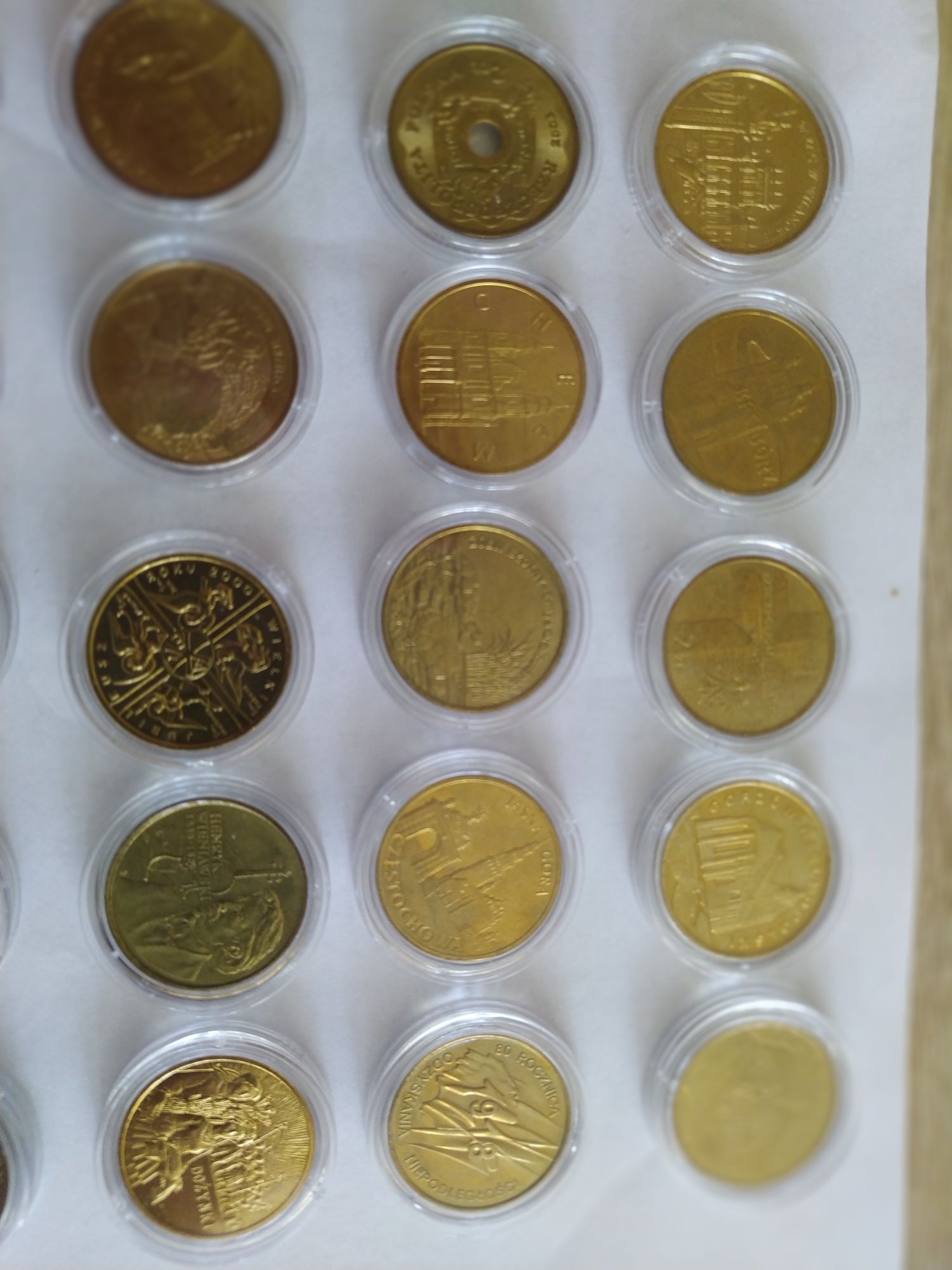 Monety 2 złote okolicznościowe 25 szt 97-2008r