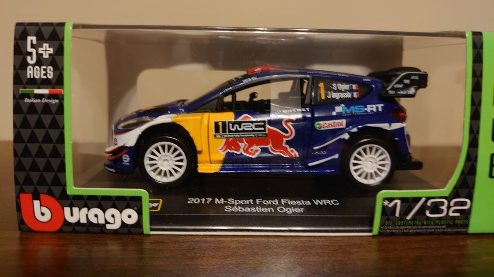 Bburago Race Ford Fiesta M-Sport 2017 #1 WRC 1:32 Burago.