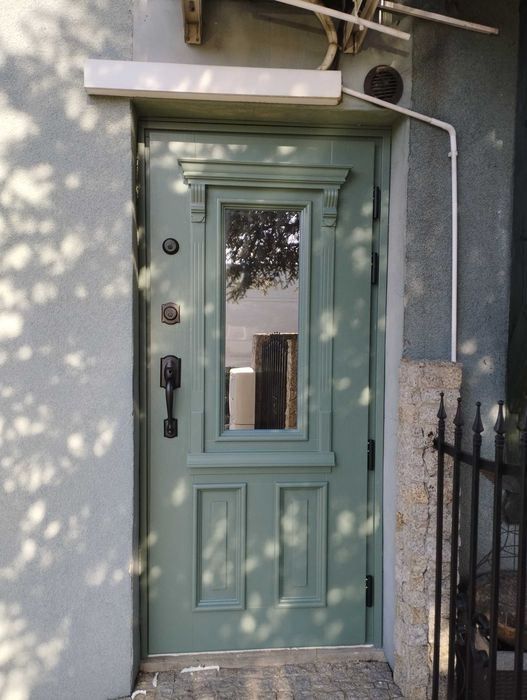 Drzwi wejściowe zewnętrzne drewniane dębowe dostawa gratis