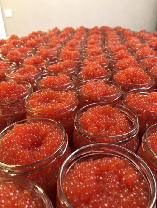 Ікра імітована. Штучна ікра сьомги 1кг Капсульована ікра вомонд