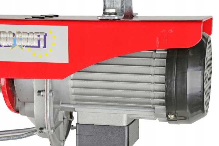 Wciągarka wyciągarka elektryczna linowa 2000W 600kg HJ206