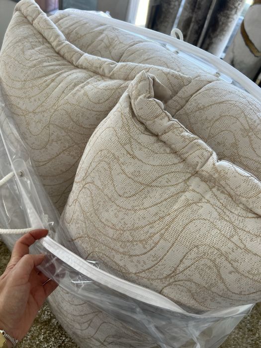 Edredon em jacquard e lurex