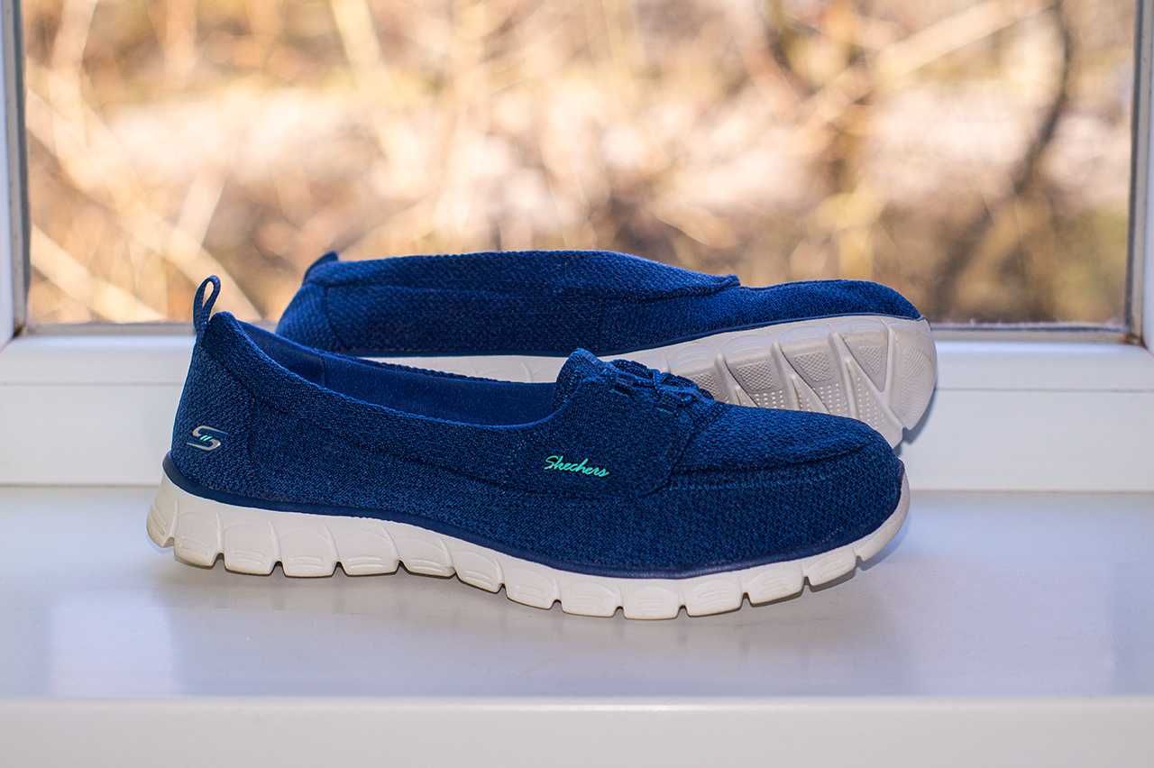 ‼️Сліпони, снікерси Skechers EZ Flex 3.0 23423 NVY Blue 41 р оригінал
