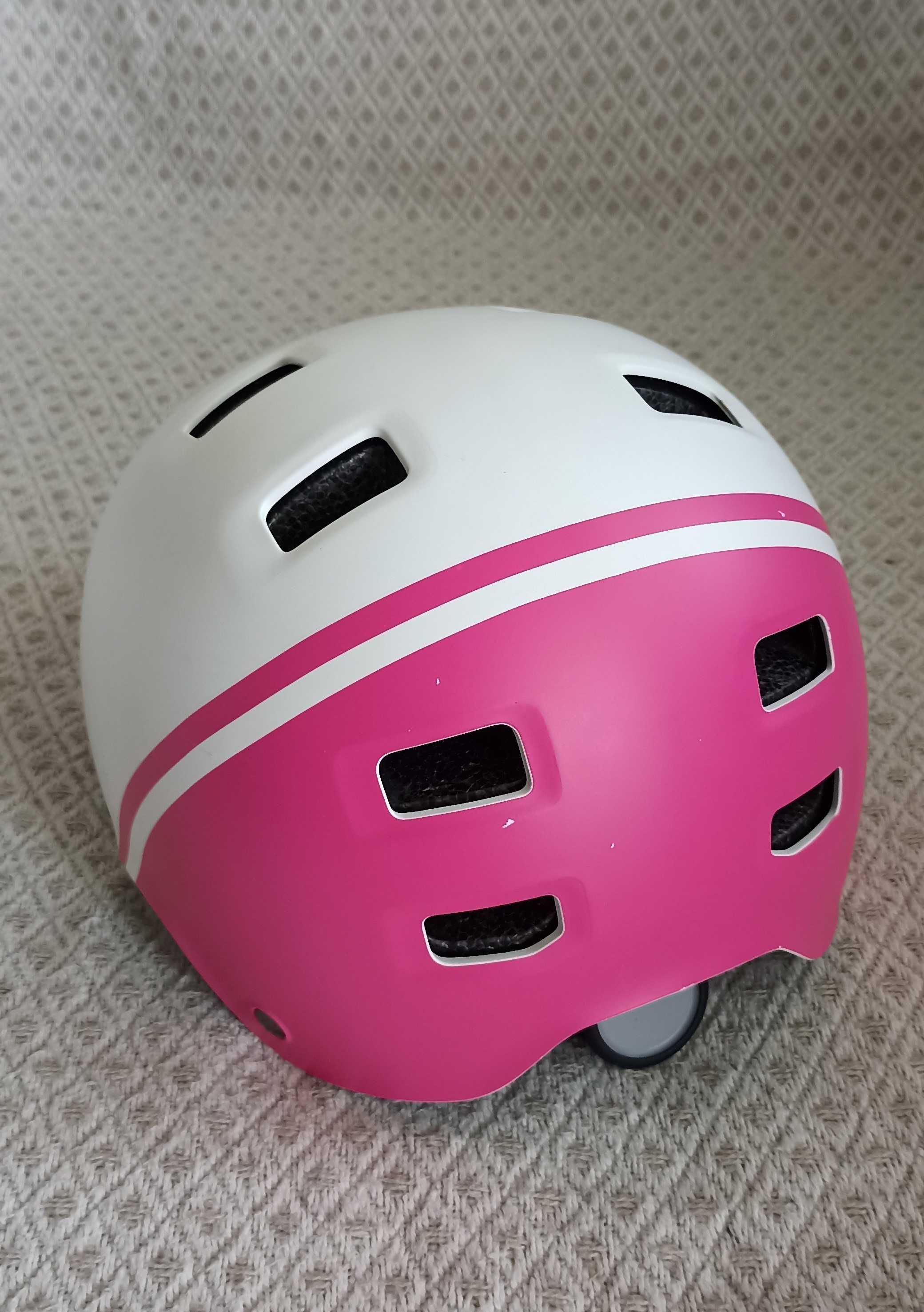 Kask rowerowy dla dzieci Btwin Teen 520 Pink