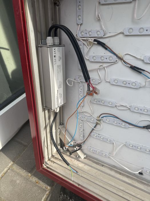 Kaseton podświetlany led 250x59,5
