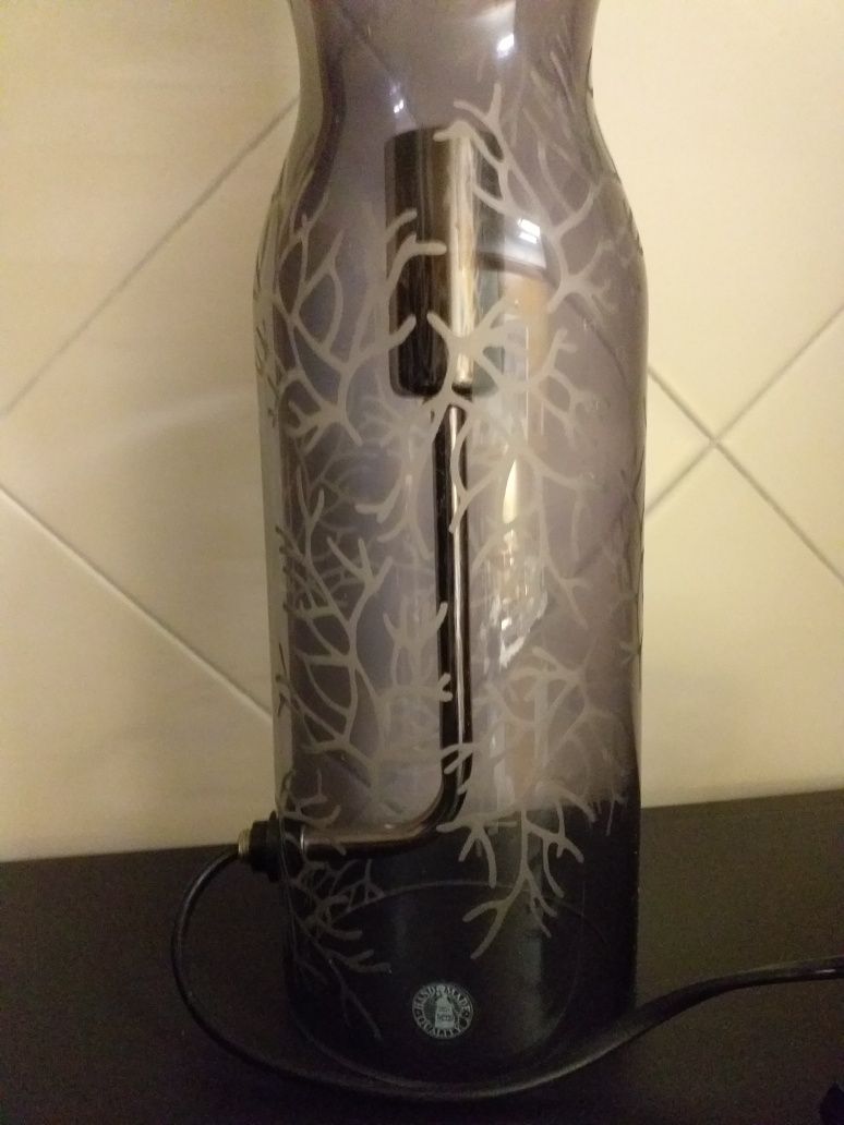 COMO NOVO Candeeiro IKEA vidro corais,feito à mão,PREÇO UNIDVEJA ZONAS