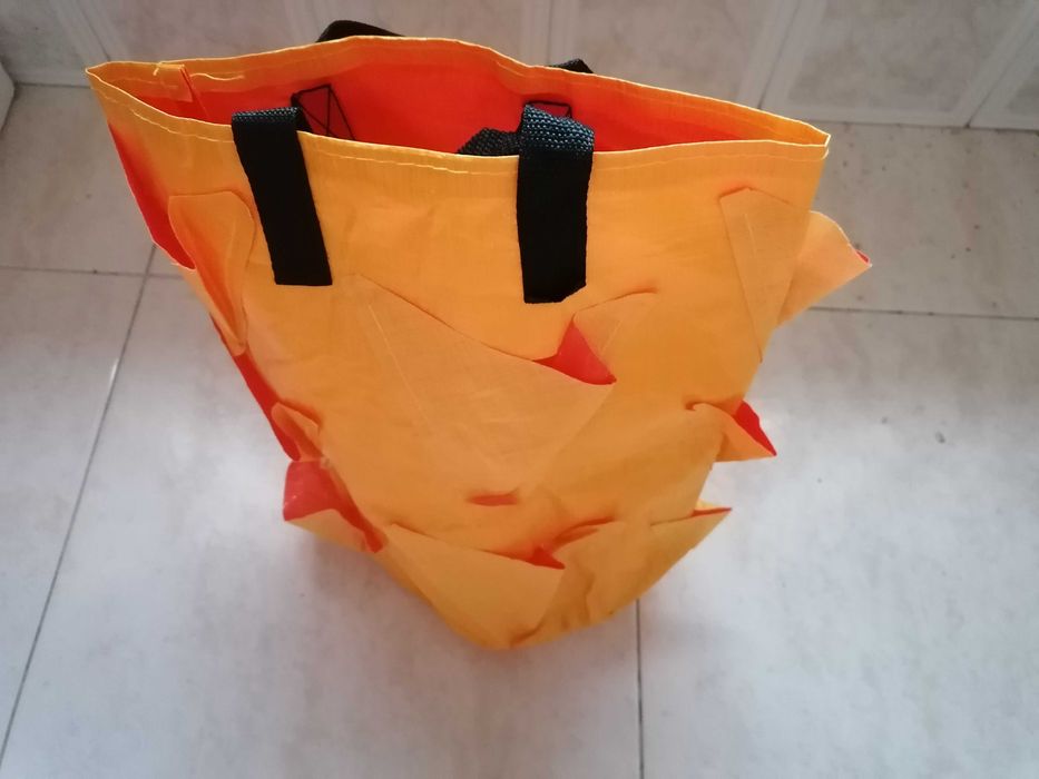 Saco vertical para plantação de morangos