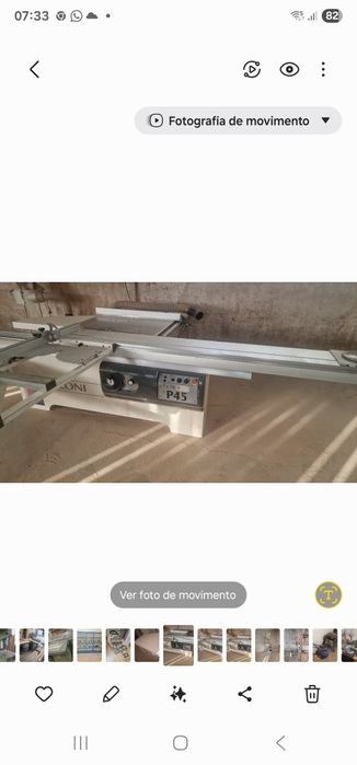 Esquadrejadora paulony carro 3200 subida eletrica