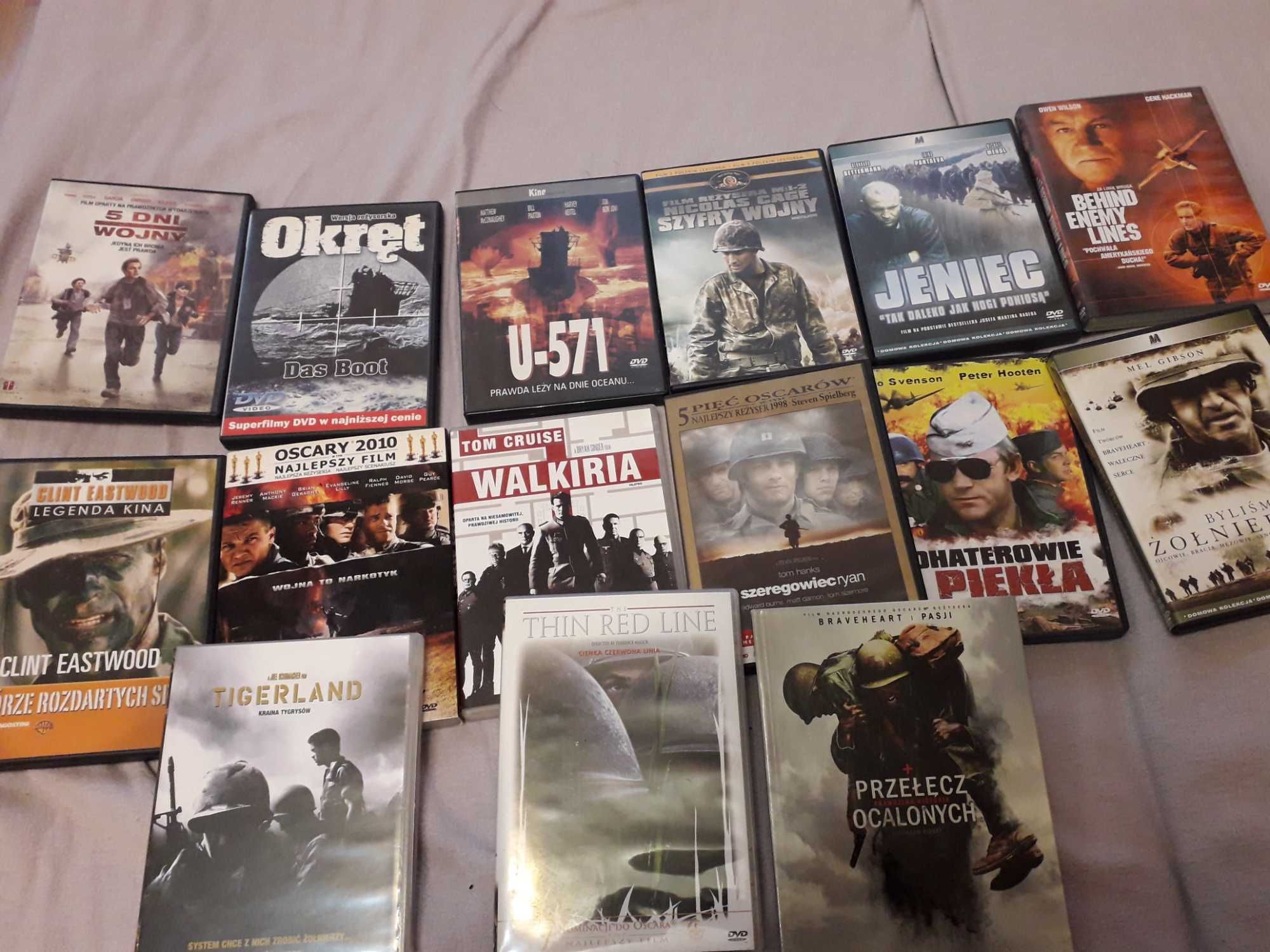 Filmy wojenne 15 dvd Za linią wroga Wzgórze rozdartych serc Jeniec