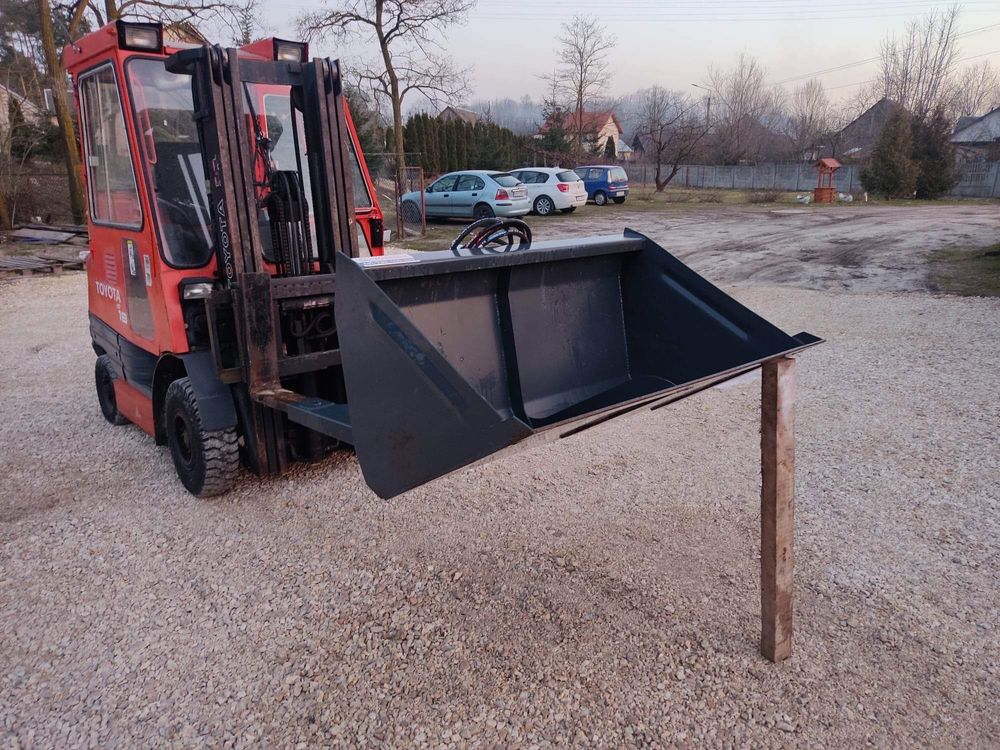 Łyżka na widlaka nowa łycha szufla na wózek widłowy DOSTAWA