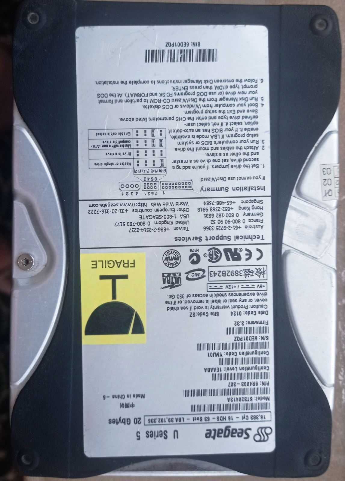 Жесткий диск Seagate U Series 5