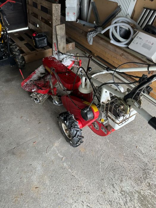 Zamiatarka odsniezarka traktorek kawasaki