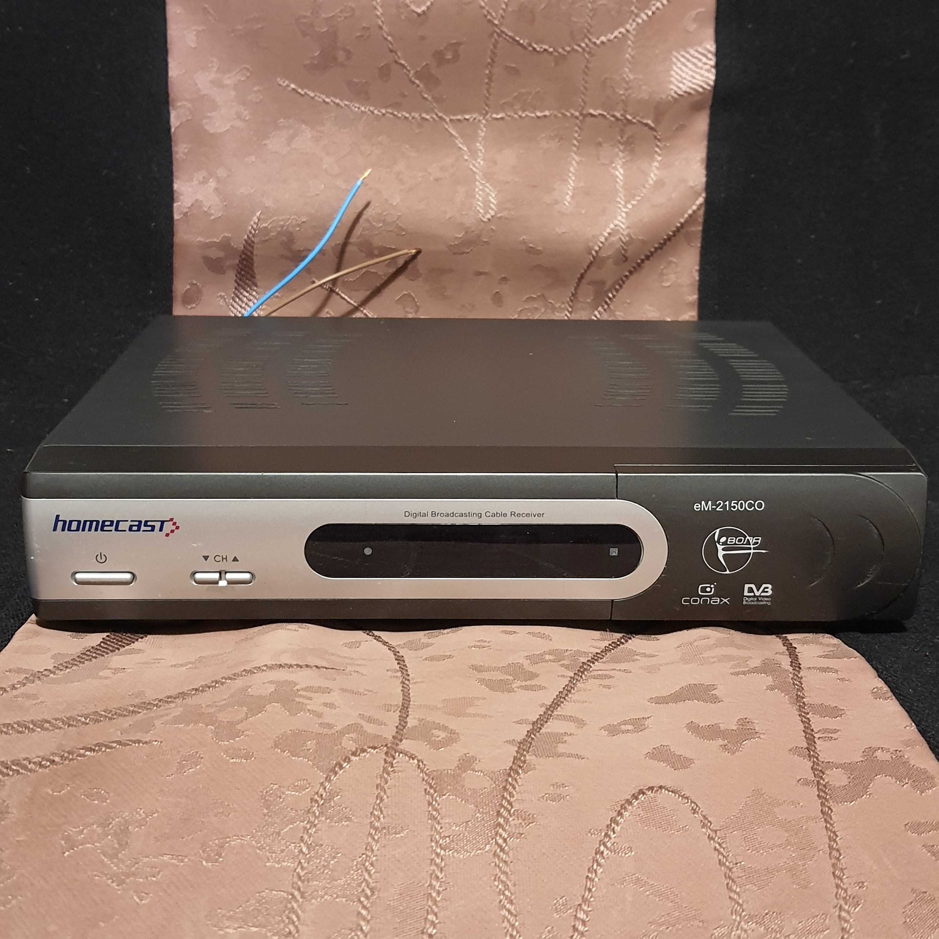 Цифровой кабельный ресивер DVB-C Homecast eM-2150CO made in Korea