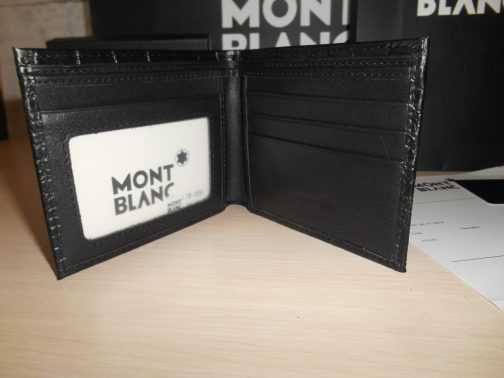KLIP DO PIENIĄDZE portfel MĘSKI Mont Blanc, skóra 78-0095