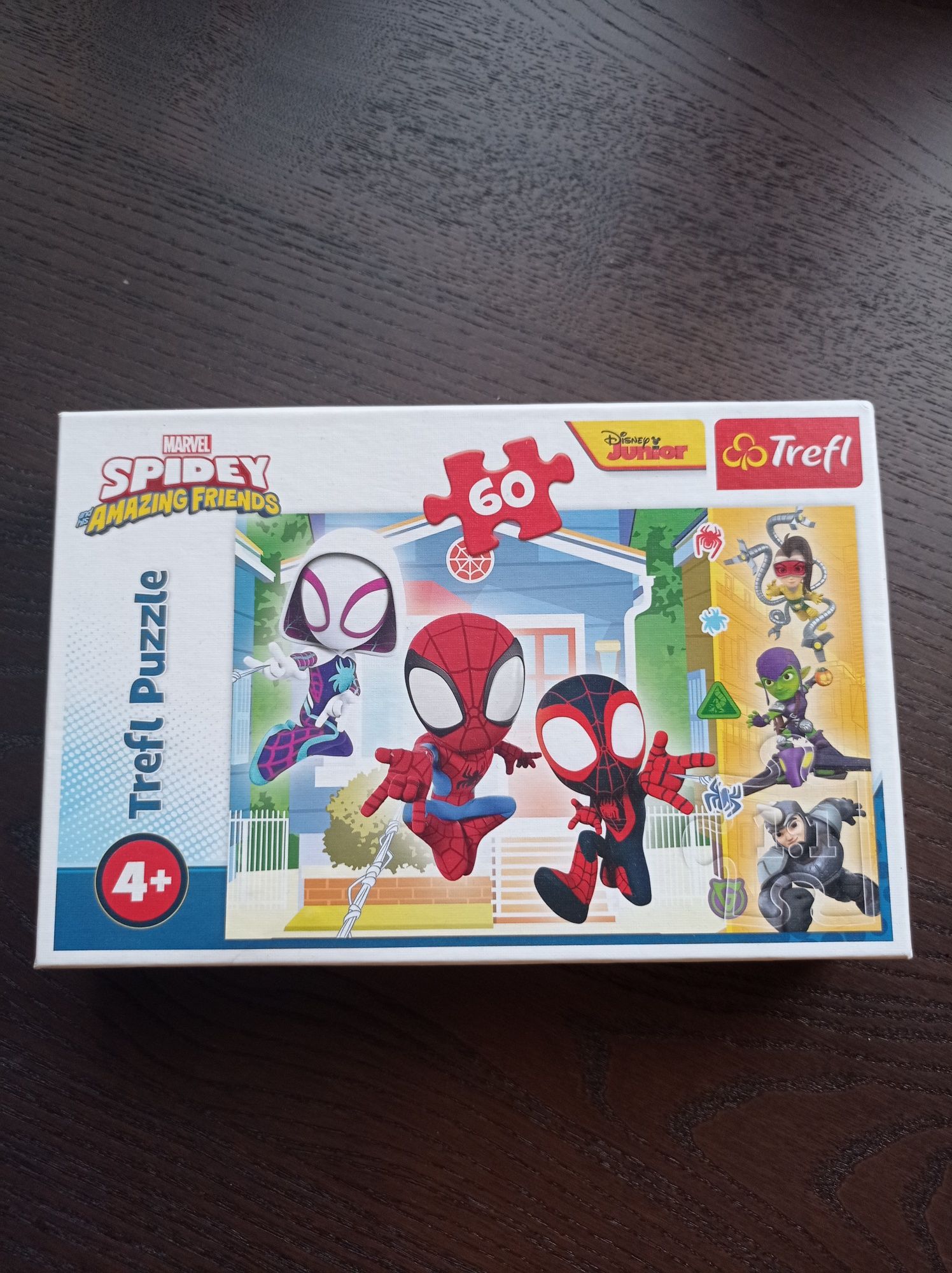 Puzzle 4+ Spidey i przyjaciele