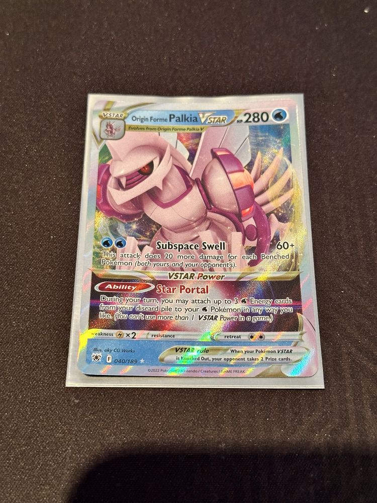 Carta Pokemon Origin Forme Palkia Vstar