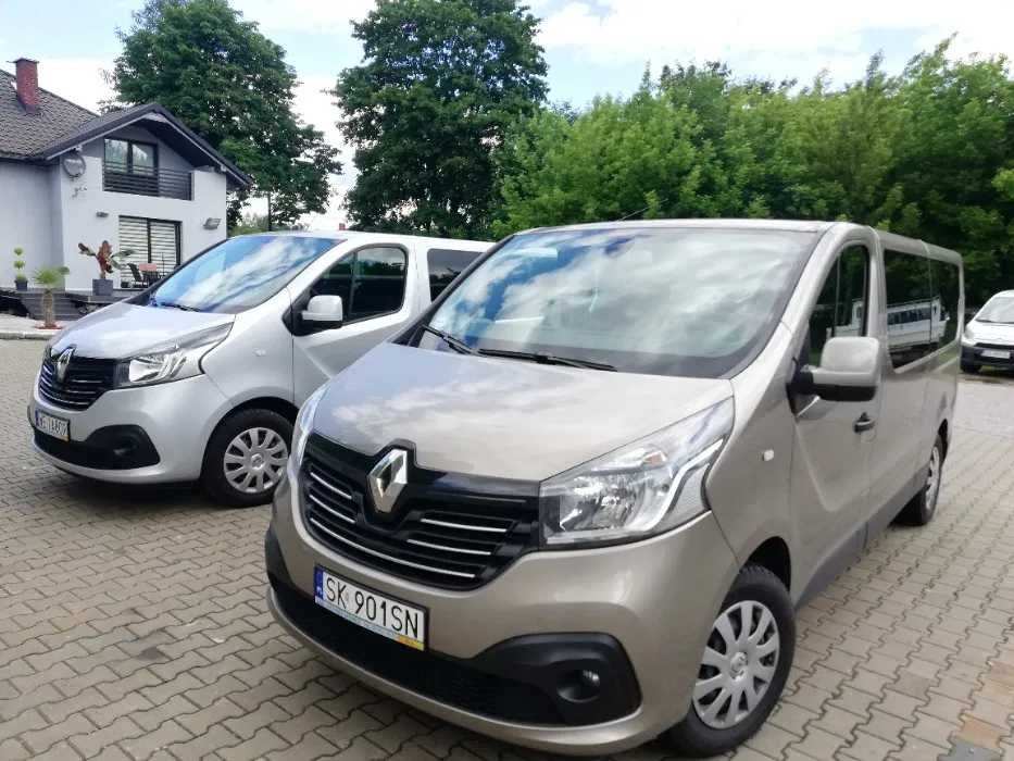 Wypożyczalnia Busów 9 osobowych Renault Trafic Mercedes Sprinter