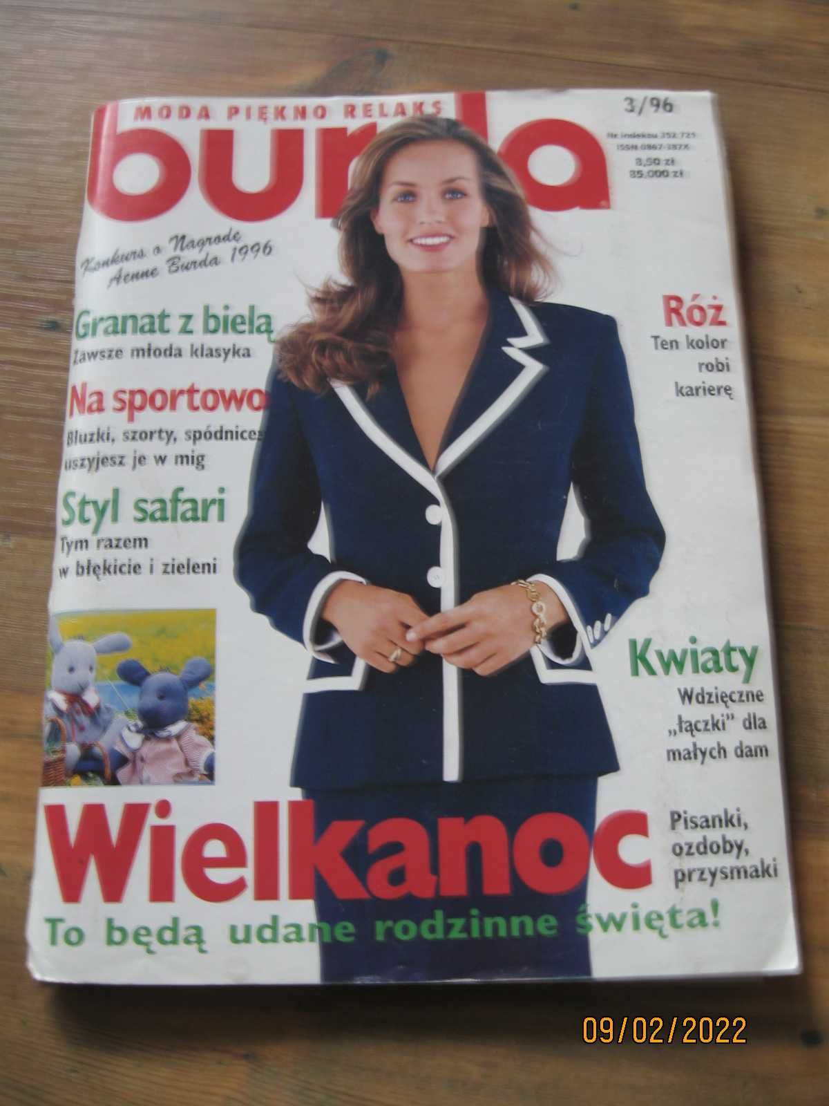 Burda numer 3 (marzec) / 1996