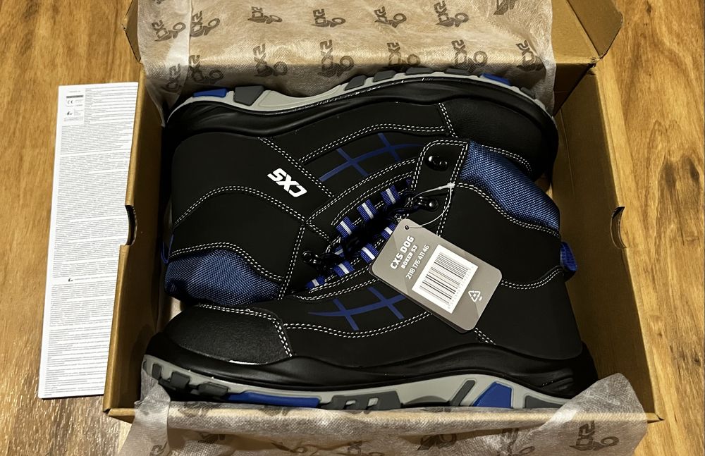 Buty robocze wysokie CXS DOG BOXER S3 r 46 długość wkładki: 30,4 cm