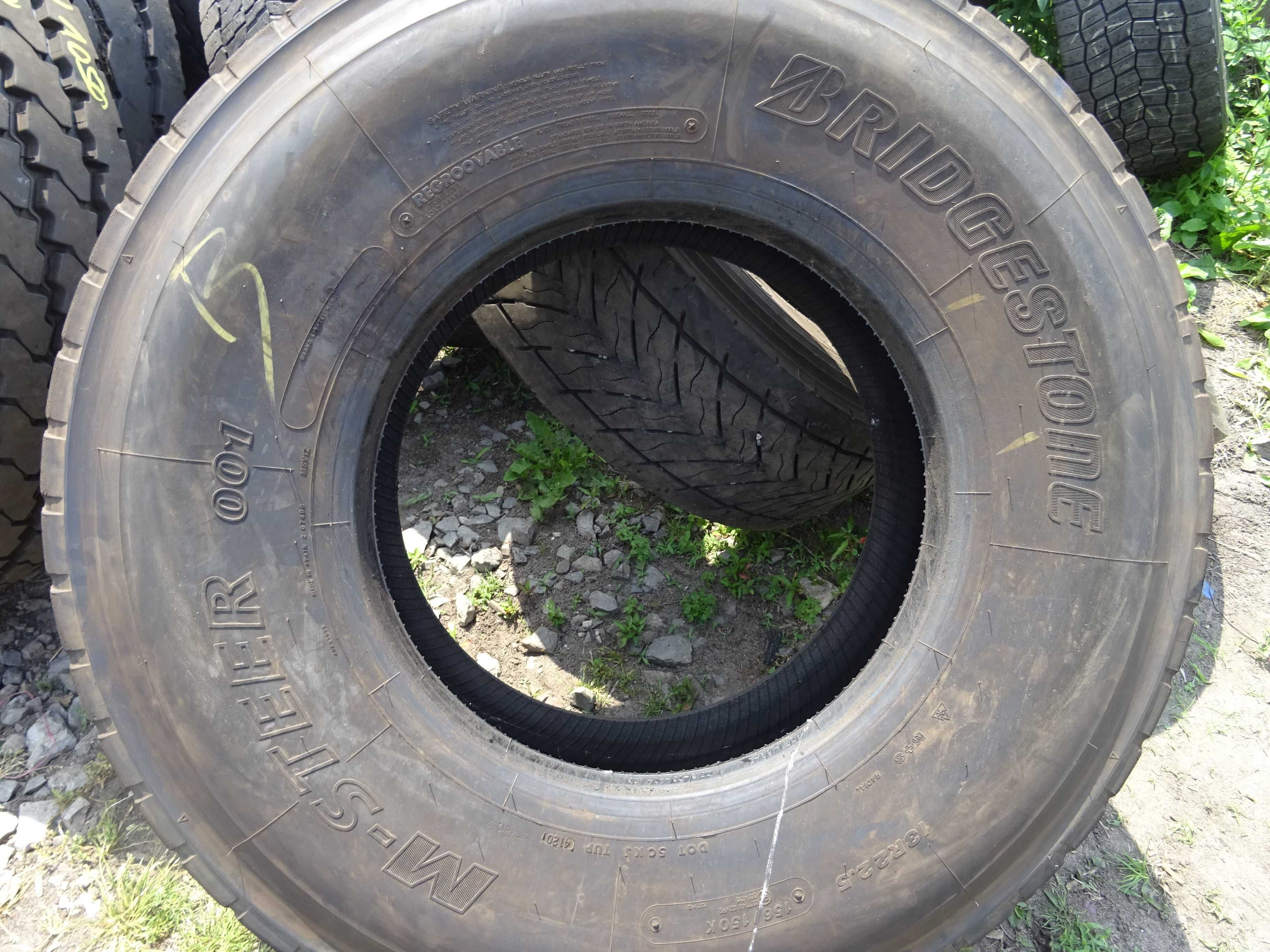 opona 13R22.5 Bridgestone M-STEER 001  (900 netto)