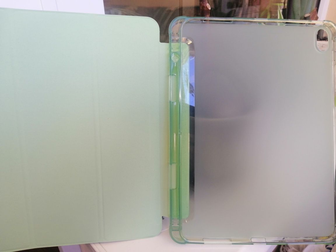 Силіконовий чехол обкладинка iPad + Pencil Holder Green