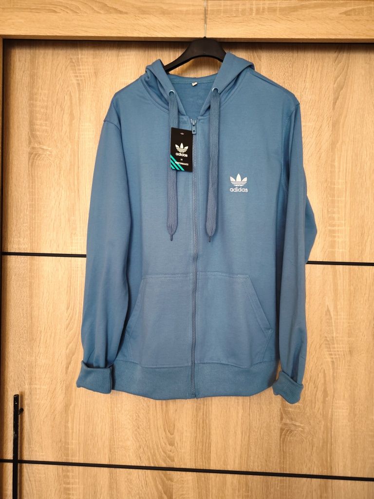 Bluza kaptur suwak kieszeń kangurka adidas
