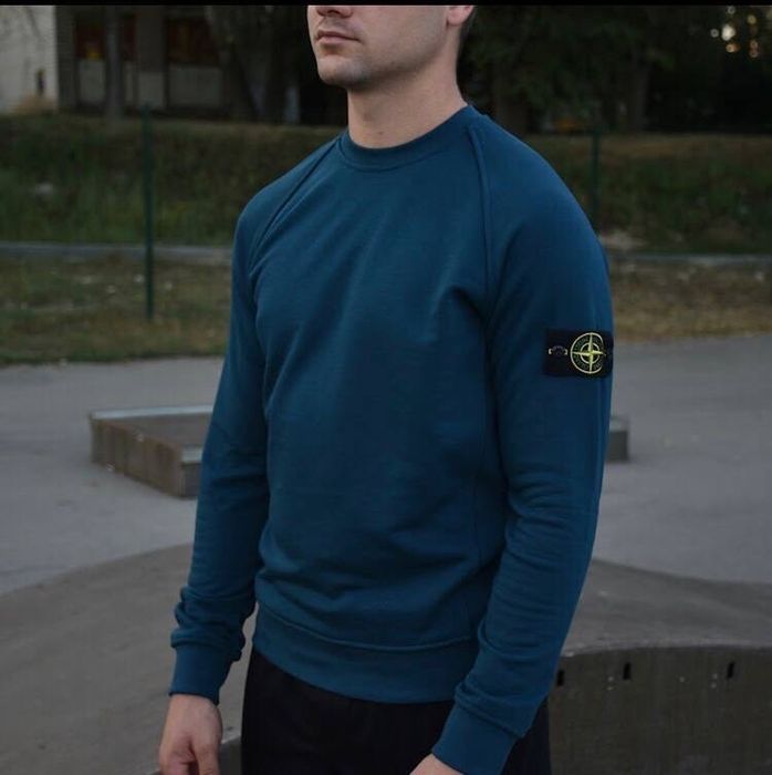 Назва: Синій світшот STONE ISLAND 1:1