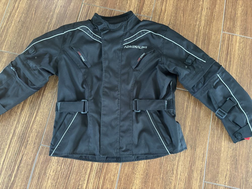 Kurtka motocyklowa spodnie motocyklowe dla dziecka Adrenaline