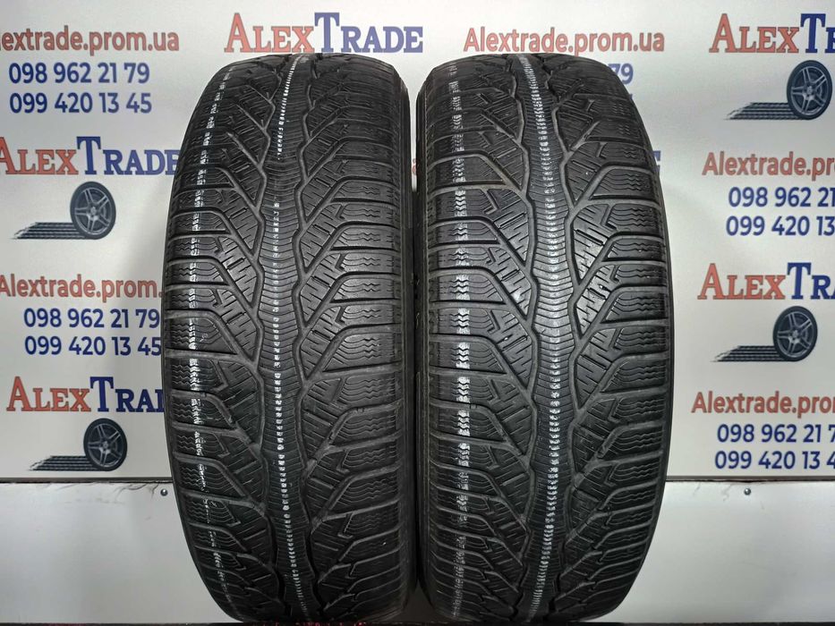 2 шт. 205/60 R16 Kleber Krisalp HP2 зимові шини б/у, 6 мм